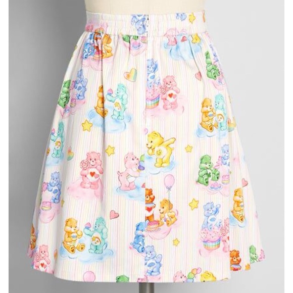 ModCloth x Care Bears Kingdom Of Caring A-Line Swing Skirt 1X - Picture 14 of 14